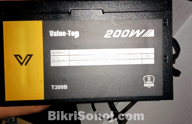 Value top 200w power supply
